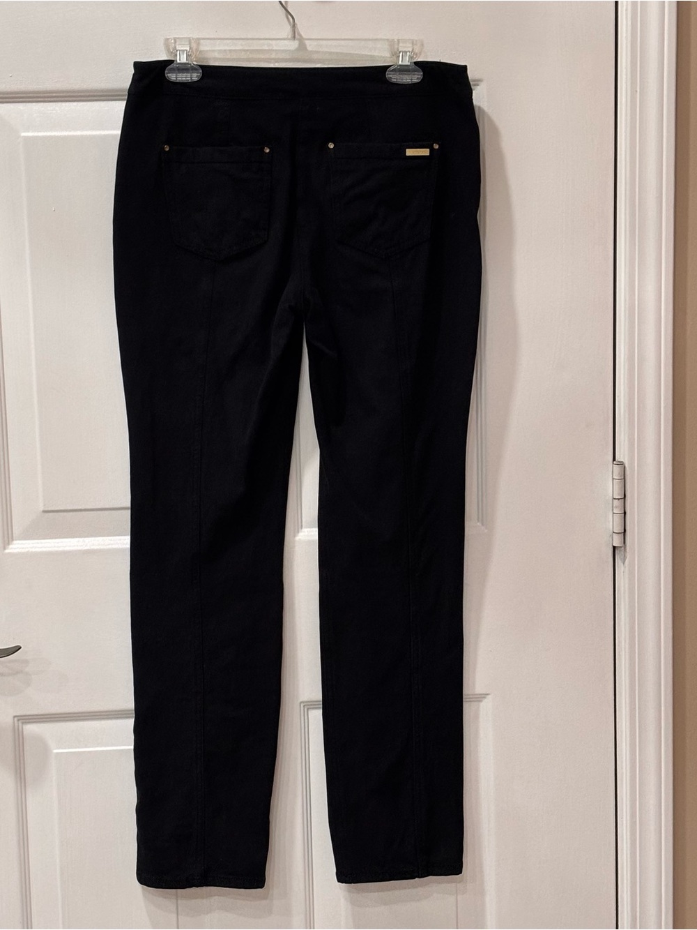 Chico's So Slimming Denim pull on Pants– Women's Size 0 (4/S) Black EUC